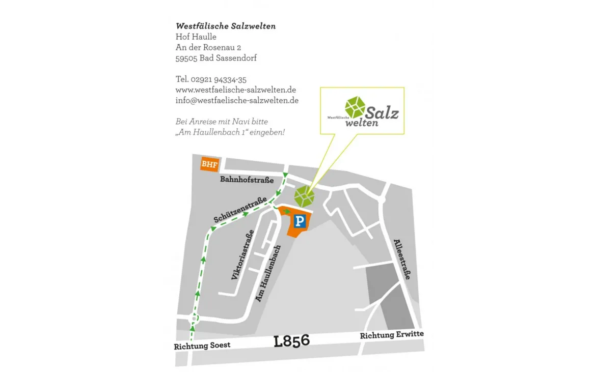 Anfahrt Salzwelten