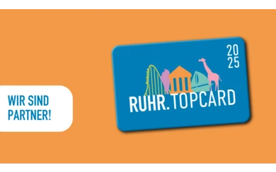 RUHR.TOPCARD 2025 - Wir sind dabei!