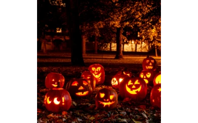 Halloween Kürbis Gruselnacht