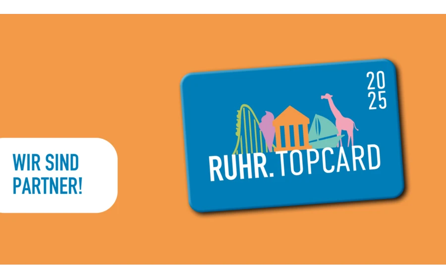 RUHR.TOPCARD 2025 - Wir sind dabei!