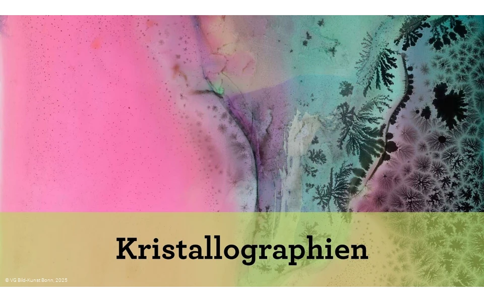 Sonderausstellung KRISTALLINE WELTEN (Verweis)