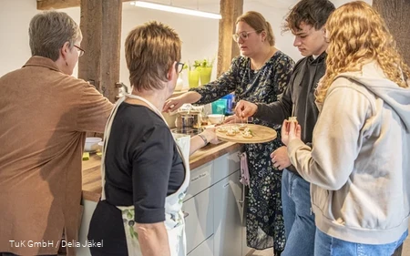 Käse probieren
