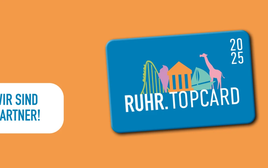 RUHR.TOPCARD 2025 - Wir sind dabei!
