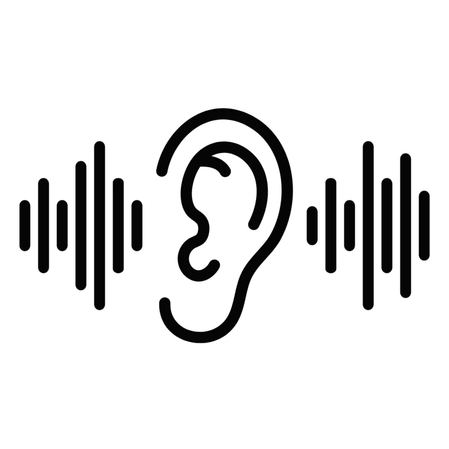 Piktogramm Ohr Piktogramm Ohr