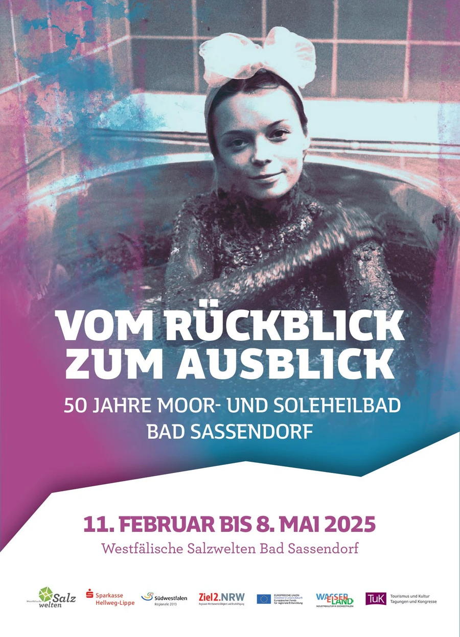 Plakat 50 Jahre Moor- und Soleheilbad