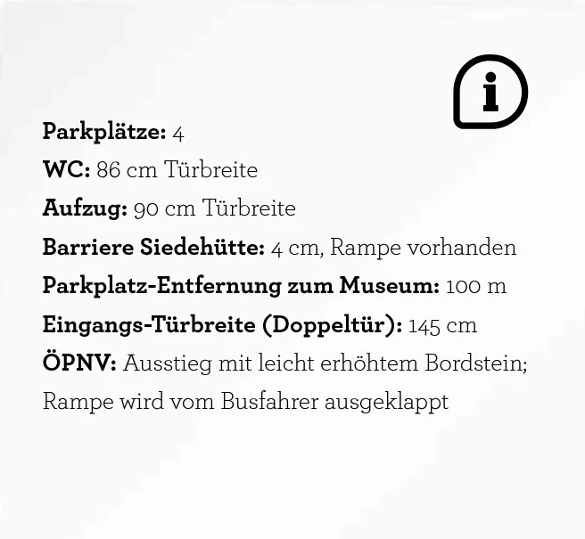 &Uuml;bersicht Barrierefreiheit