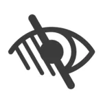 Piktogramm Auge